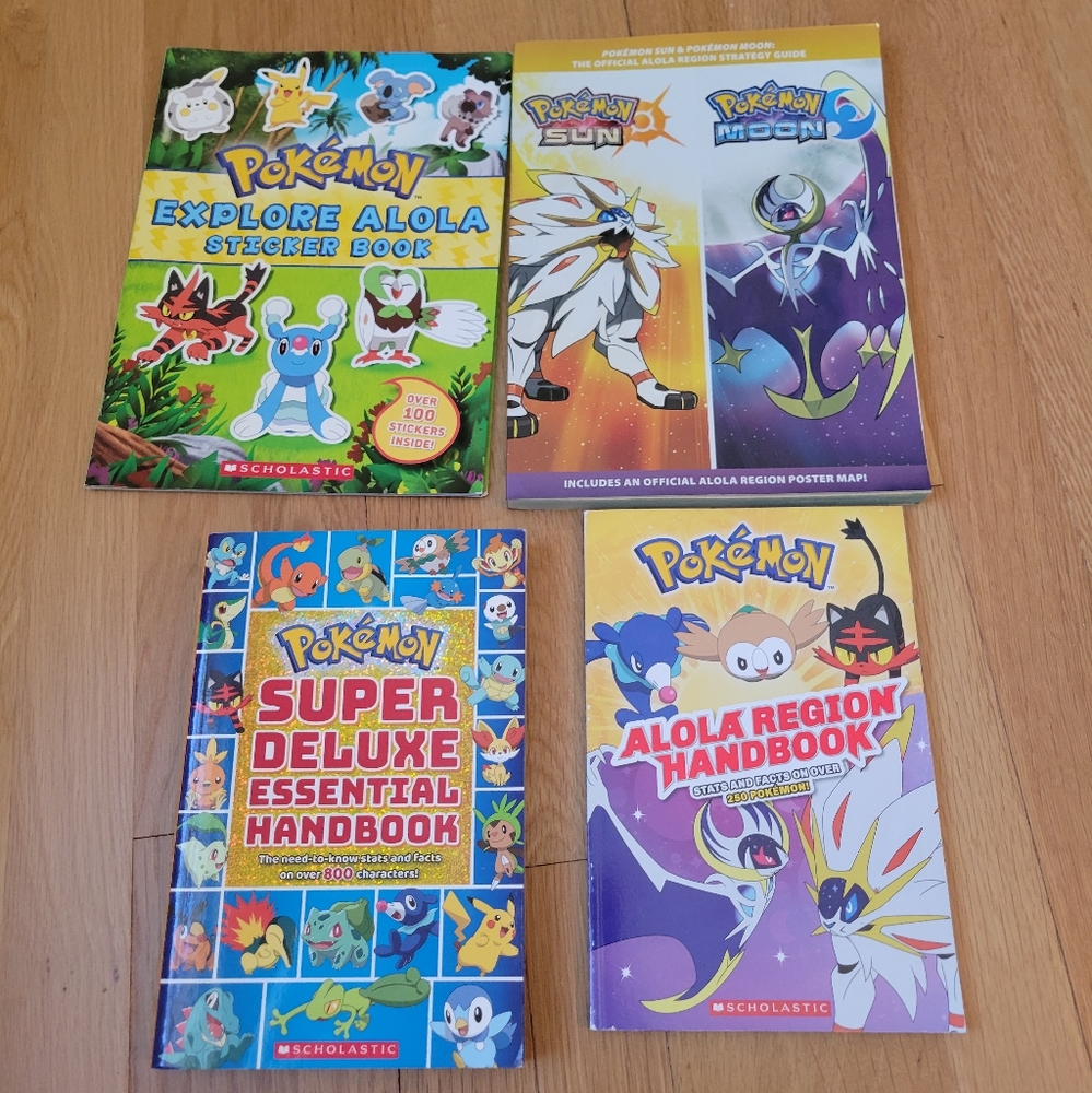 Pokemon book bundle nwot